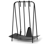 Ferm Living Utensilios de chimenea Port negro