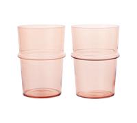 Ferm Living Vaso Boya alto 45 cl. 2-pack Blush