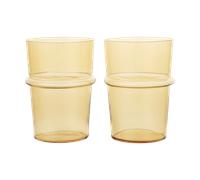 Ferm Living Vaso Boya alto 45 cl. 2-pack Yellow