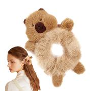 Fermagli Capelli Capibara - Forcine in Peluche e Elastici, Morbidi e Di TI