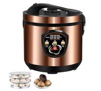 Fermentador automático de ajo negro de 6 litros con ajuste de tiempo, calentamiento de temperatura constante de 360°, secado automático, máquina inteligente de ajo negro, olla de fermentación de ajo
