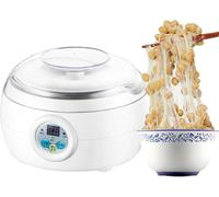Fermentador automático portátil de natto, máquina inteligente de fermentación de natto de 1,5 l, máquina for fermentar natto de yogur, herramientas for hacer pan de masa madre