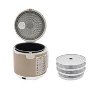 Fermentador de ajo negro de 5 litros, 90 W automático Black Garlic Fermentationsmaschine Smart Control Garlics Maker para ajo fermentado automático