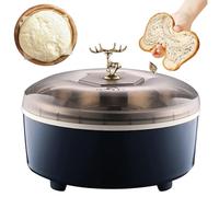 Fermentador de Masa, Máquina de Fermentación de Pan de 5 litros, Temperatura Ajustable de 20-55 ℃ y Tiempo de 24 Horas, Caja de Fermentación Termostática Automática con Revestimiento de Acero Blue
