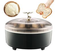 Fermentador de Masa, Máquina de Fermentación de Pan de 5 litros, Temperatura Ajustable de 20-55 ℃ y Tiempo de 24 Horas, Caja de Fermentación Termostática Automática con Revestimiento de Acero Green