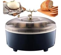 Fermentador de Pan Automático, Tanque de Fermentación Termostático con Revestimiento de Acero Inoxidable, Temperatura Ajustable y Temporizador for Pan, Bollos, Yogur(Blue)