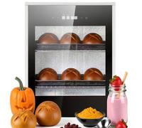 Fermentadora eléctrica 40L con gran capacidad, control independiente de temperatura y humedad, pantalla digital, acero inoxidable, para pan, pizza, yogur, natto, arroz fermentado