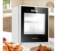 Fermentadora eléctrica 40L para pan, masa pizza, yogur y natto, control de temperatura y humedad ajustable, pantalla digital, acero inoxidable, cocina profesional, repostería