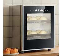 Fermentadora Eléctrica De 40 L Con Control Automático De Humedad Y Temperatura Caja Digital Para Fermentación De Pan Yogur Pizza Y Masa Madre Bandeja Extraíble(220v)