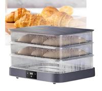 Fermentadora Eléctrica Plegable De 40l Para Pan Máquina De Fermentación Con Calentador Y Temporizador Caja De Fermentación Versátil Para Baguettes Masa Madre Panificación Artesanal
