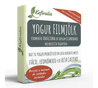 Fermento de Yogur Filmjolk (Reusable de forma ilimitada) + Instrucciones + Recetas + Ayuda y asesoramiento - KEFIRALIA®