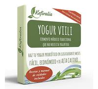 Fermentos de Yogur Viili para Hacer Yogurt, Uso Ilimitado - KEFIRALIA | Instrucciones, recetas y ayuda personalizada incluidas · cultivo tradicional reutilizable, a diferencia de los de un solo uso
