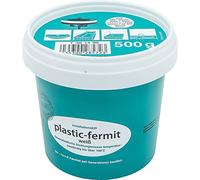 Fermit - Bote de pasta color blanco, útil plástica para juntas (Masa, resistente a más de 100 °C (500g lata)