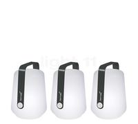 Fermob Balad, 12 cm LED set de 3, antracita