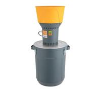 Fermoirper Molino de cereales eléctrico de 1300 W para moler granos secos, con 5 tamaños Grinder tamís, adecuado para el hogar, tiendas,cocina y plantas de procesamiento
