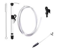 Fermtech Mini - Kit de sifón de lujo de 14 pulgadas de largo, equipo completo de elaboración casera para cerveza, vino, hidromiel y elaboración de cerveza artesanal; incluye bomba de sifón automático,