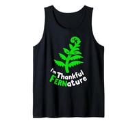 Fern Nature! - Divertida planta de botánica de fronda de violín de hojas lindas Camiseta sin Mangas
