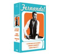 Fernandel - Coffret 3 films : L'ennemi public n° 1 + Le couturier de ces dames + Honoré de Marseille [Francia] [DVD]