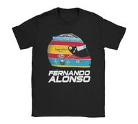 Fernando Alonso 2005 T-Shirts Men Novelty Pure Cotton Tees O Neck Short Sleeve TBlack3XL