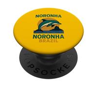 Fernando de Noronha Brasil Atardecer PopSockets PopGrip Adhesivo