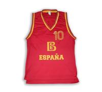 Fernando Martin España 10 - Camiseta de baloncesto retro, color rojo, rosso, XL