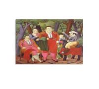 Fernando Posters Botero - Lefty And His Gang Prints - Lienzo decorativo para pared, pinturas al óleo, sin marco, 40,6 x 61 cm
