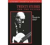 Andres segovia - 20 studies for guitar ( sor ) guitare: Book Only