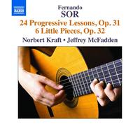Fernando Sor Fernando Sor: 24 Progressive Lessons, Op. 31 (CD) (Importación USA)