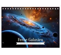 Ferne Galaxien (Tischkalender 2026 DIN A5 quer), CALVENDO Monatskalender: Jenseits der bekannten Dimensionen, entdecke interstellare Innovation, extraterrestrisches Design und die Zukunft des Denkens.