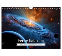 Ferne Galaxien (Wandkalender 2026 DIN A4 quer), CALVENDO Monatskalender: Jenseits der bekannten Dimensionen, entdecke interstellare Innovation, extraterrestrisches Design und die Zukunft des Denkens.