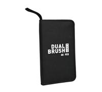 FerneeButy Estuche Escolar Triple con 3 Cremalleras - Organizador Grande para Lápices, Rotuladores y Suministros de Acuarela - Material Durable- 48 Hoyos