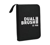 FerneeButy Estuche Escolar Triple con 3 Cremalleras - Organizador Grande para Lápices, Rotuladores y Suministros de Acuarela - Material Durable- 72 Hoyos