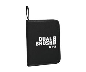 FerneeButy Estuche Escolar Triple con 3 Cremalleras - Organizador Grande para Lápices, Rotuladores y Suministros de Acuarela - Material Durable- 36 Hoyos