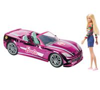 Ferngesteurtes Auto - Barbie Dream Coche (40CM) Incl. Barbie Malibu Muñeca Set