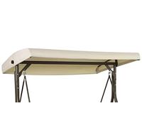 Ferocity Universal Techo Solar para balancín Toldo Fundas para balancines Toldo de Repuesto para Columpio de jardín tamaño 118x188x20 cm Beige [101]