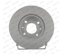 FERODO 2x Disco de Freno Delantero Ø241 MM Ventilado para Hyundai i10 Ba Ia 1.0-