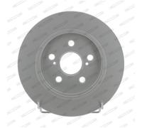 FERODO 2x Disco Freno Trasero Ø259mm Completo para Toyota Verso S _ P12 _ 1.33