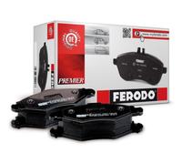 Ferodo Juego pastillas freno FDB1117 Trasero no preparado para indicador de desgaste con accesorios
