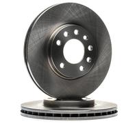 COPPIA Discos De Freno Delanteros DX/SX Ferodo Para Opel Corsa C 1.7 CDTi