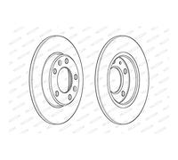 FERODO DDF2406C DISCO DE FRENO