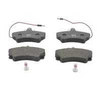 FERODO Juego de pastillas de freno Delantero con contacto avisador de desgaste con accesorios FDB880 Juego de pastillas de freno Compatible con RENAULT Espace 2 J/S63