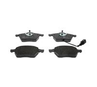 FERODO Juego de pastillas de freno Delantero con contacto avisador de desgaste sin accesorios FDB1463 Juego de pastillas de freno Compatible con VW Golf IV Hatchback 1J1 Polo IV Hatchback 9N, 9A, AUDI