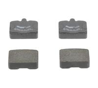 FERODO Juego de pastillas de freno Delantero no preparado para indicador de desgaste sin accesorios FDB55 Juego de pastillas de freno Compatible con SKODA 105,120 742 105,120 744 100 Berlina 110 Coupé