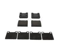 FERODO Juego de pastillas de freno no preparado para indicador de desgaste sin accesorios FDB704 Juego de pastillas de freno Compatible con VOLVO V70 I 875, 876, MERCEDES-BENZ Clase S Sedán W126