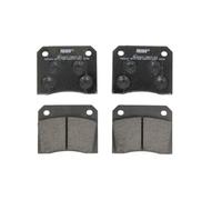 FERODO Juego de pastillas de freno no preparado para indicador de desgaste sin accesorios FDB815 Juego de pastillas de freno Compatible con FIAT 135 Dino Spider 135 135 Dino Coupé 135, PEUGEOT 404