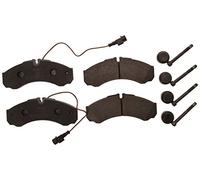 FERODO Juego de pastillas de freno para Coche con contacto avisador de desgaste con accesorios FVR4156 Juego de pastillas de freno Compatible con NISSAN Cabstar F24M, F24W, IVECO, RENAULT TRUCKS