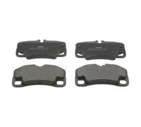 FERODO Juego de pastillas de freno Trasero preparado para indicador de desgaste sin accesorios FDB4211 Juego de pastillas de freno Compatible con PORSCHE 911 997 911 Descapotable 997 911 Targa 997