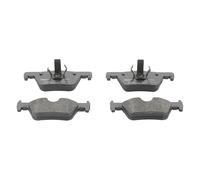FERODO Juego de pastillas de freno Trasero preparado para indicador de desgaste sin accesorios FDB4670 Juego de pastillas de freno Compatible con BMW 3 Touring F31 1 Hatchback F20 3 Sedán F30, F80