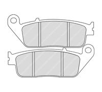 Ferodo - Pastilla de freno para motocicleta: sinterizada FDB 570 ST