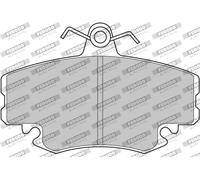 FERODO RACING Forros de Freno Pastillas Delant. para Renault Twingo II CN0 _ 1.2
